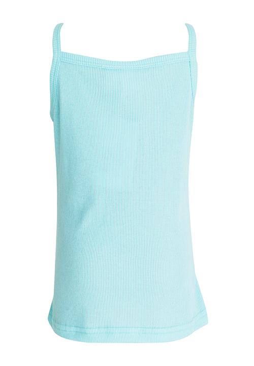 Pop Candy - Ruffle Vest Aqua