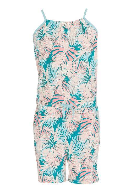 Name It - Girls Printed Playsuit Multi-colour