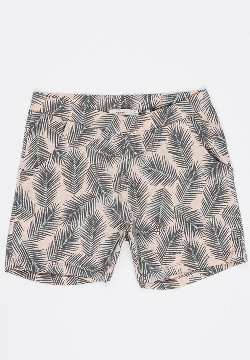 Name It - Girls Printed Shorts Multi-colour