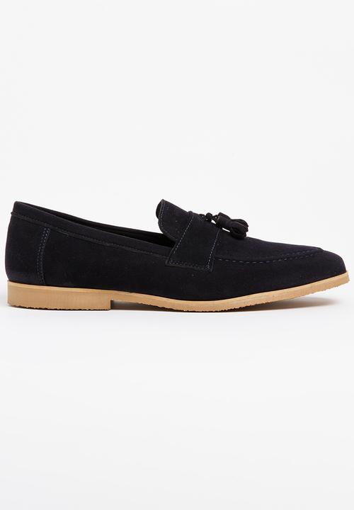 STYLE REPUBLIC - Tassel Moccassin Navy
