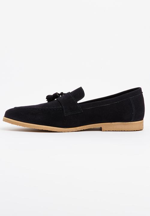 STYLE REPUBLIC - Tassel Moccassin Navy
