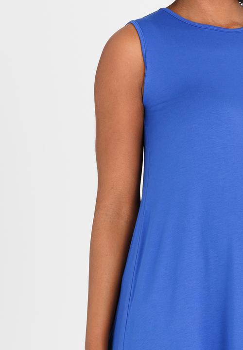edit Maternity - Swing Vest Cobalt