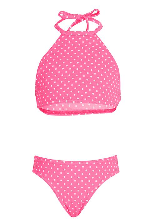 Sun Things - Halter Top & Basic Panty Set Mid Pink