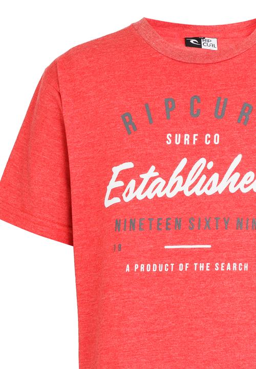Rip Curl - Young Pioneer Tee Red
