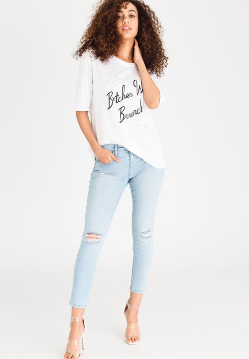 GUESS - Guess Brunch Tee White