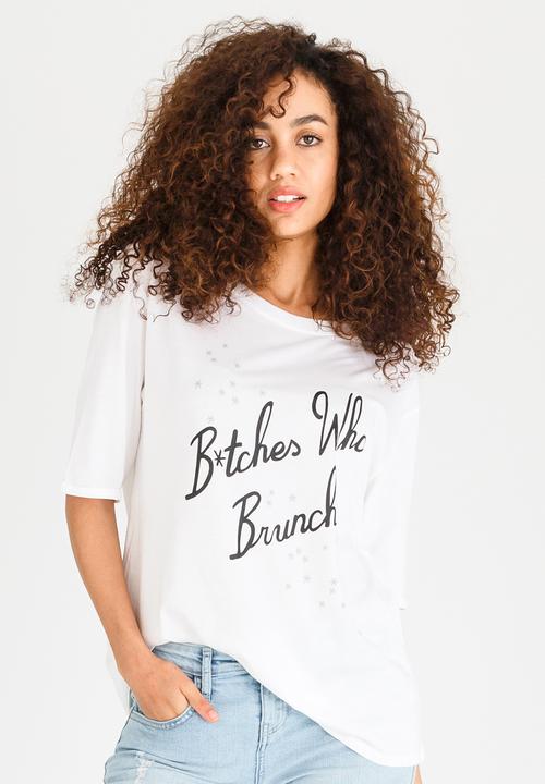 GUESS - Guess Brunch Tee White
