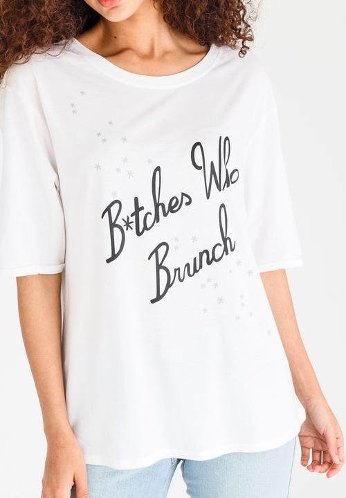 GUESS - Guess Brunch Tee White