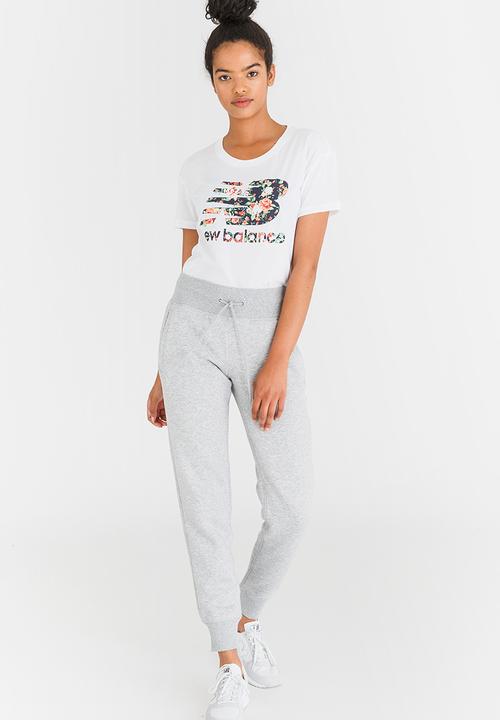 New Balance  - NB Logo T-shirt White
