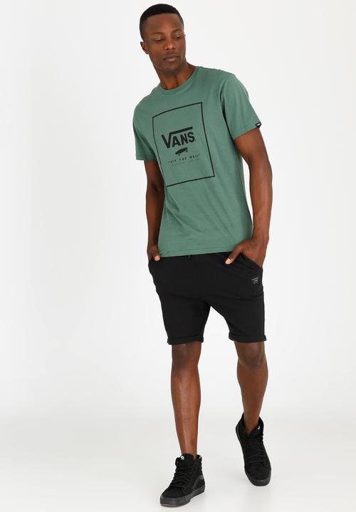 Vans - Print Box T Shirt Dark Green