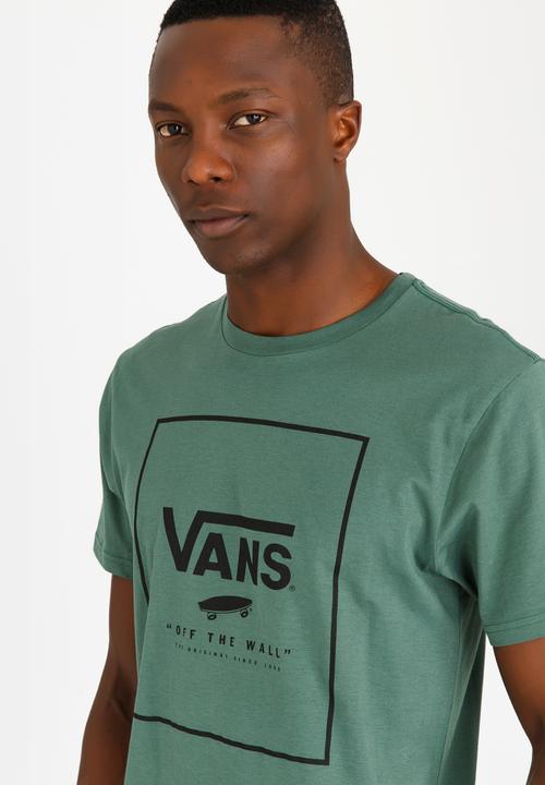 Vans - Print Box T Shirt Dark Green