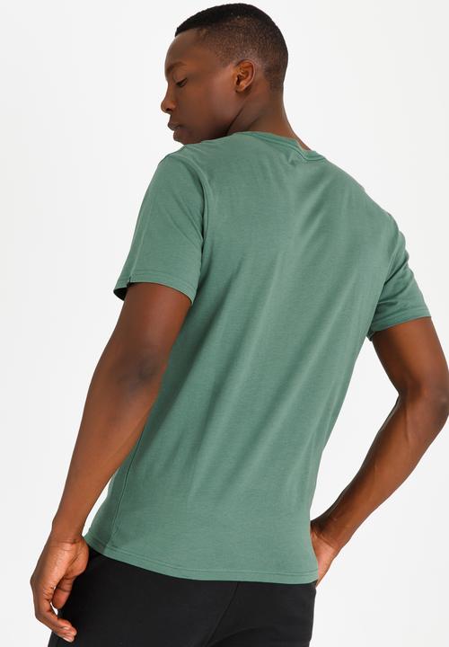 Vans - Print Box T Shirt Dark Green