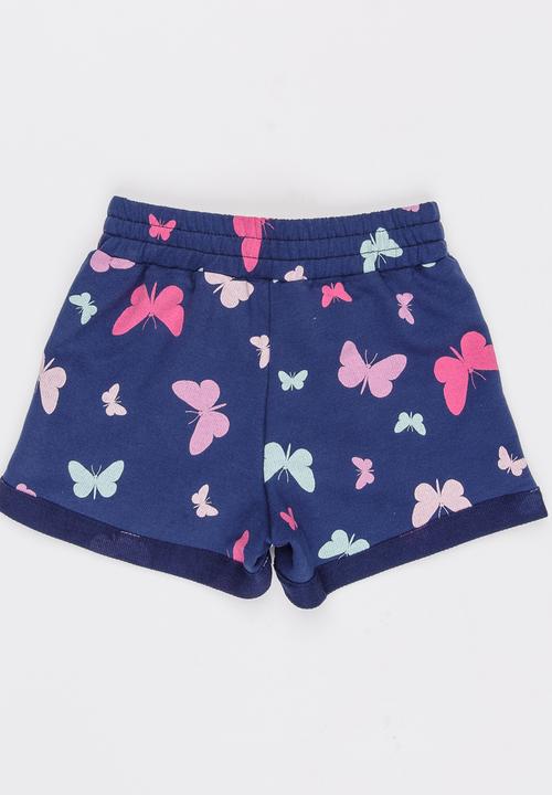 See-Saw - Girls Fleece Shorts Navy