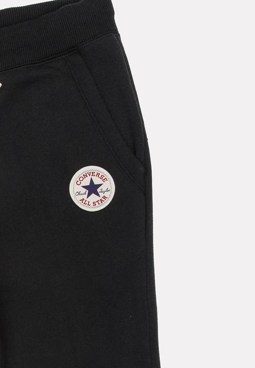 Converse - Core Fleece CTP Pant Black