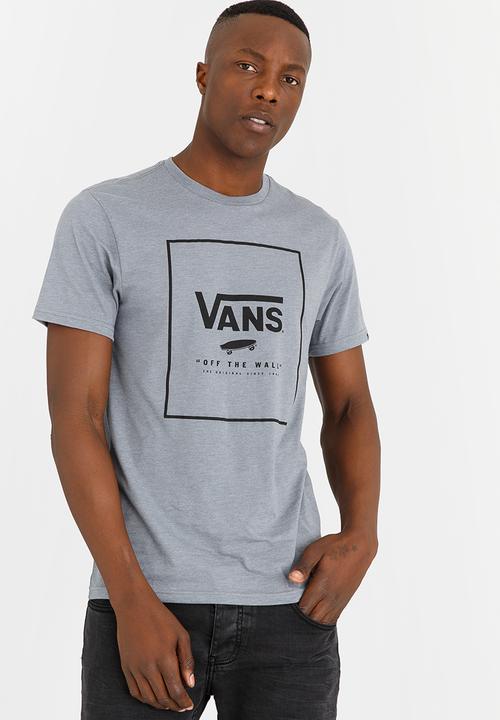 Vans - Print Box Cew Neck T-Shirt Grey