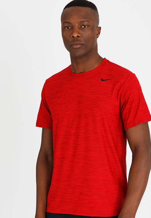 Nike - Nk Brt Top Ss Dry Red