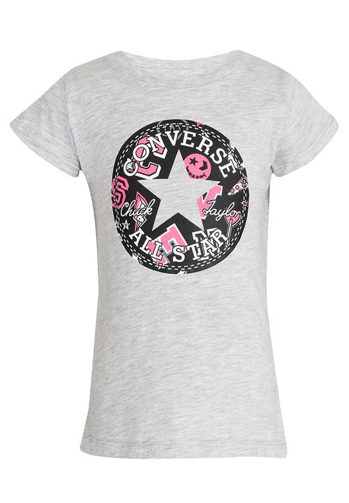 Converse - Print Fill C.T.P Tee Pale Grey
