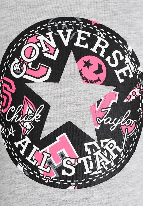 Converse - Print Fill C.T.P Tee Pale Grey