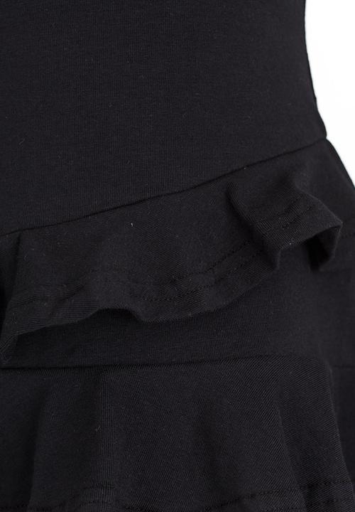See-Saw - Frill Skirt Black