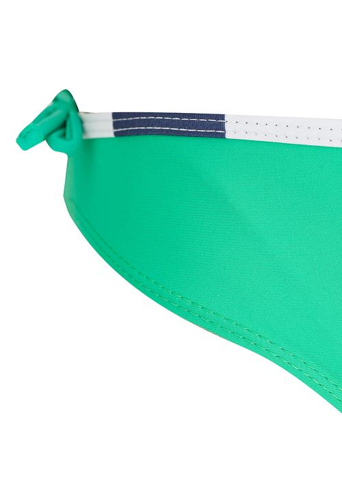 Pop Candy - Stripe Bikini Mid Green