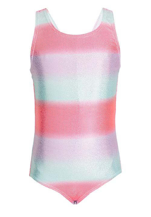 Pop Candy - Metallic Full Piece Swimsuit Multi-colour
