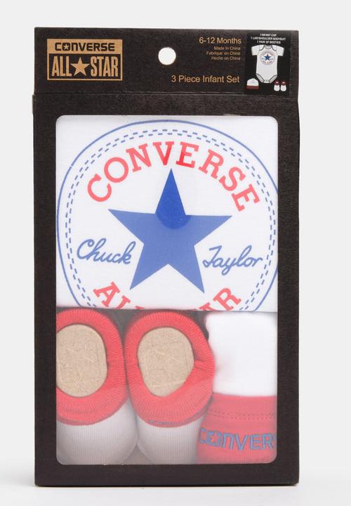 Converse - Converse 3 Piece Set White