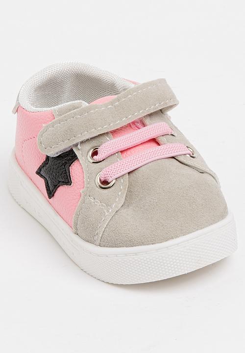 Pop Candy - Girls Combo Sneaker Pale Pink