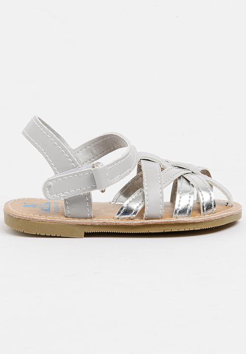 Pop Candy - Strappy Sandals Silver