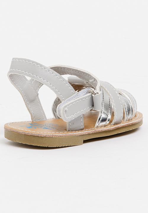 Pop Candy - Strappy Sandals Silver