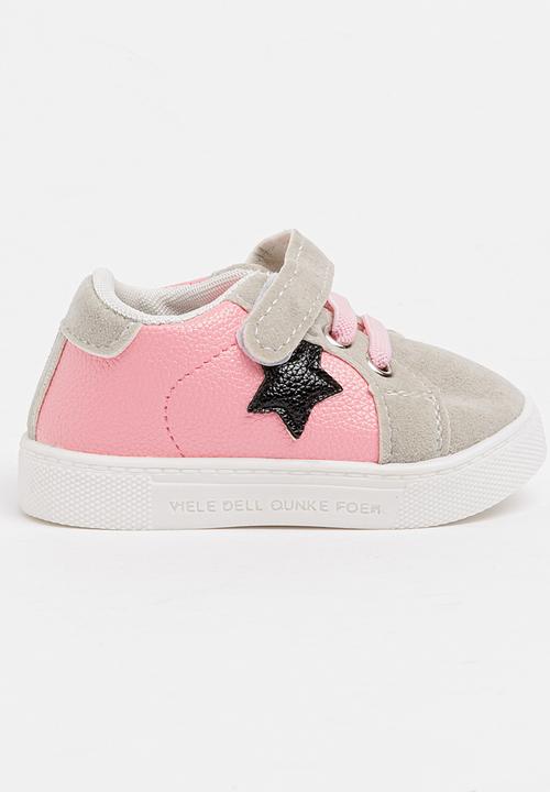 Pop Candy - Girls Combo Sneaker Pale Pink