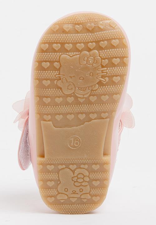 Pop Candy - Flower Pumps Pale Pink
