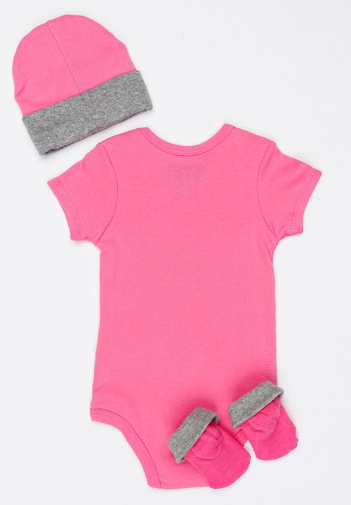 Converse - Converse 3 Piece Set Mid Pink