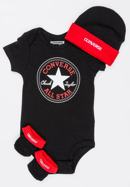 Converse - Converse 3 Piece Set Black