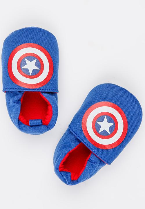 Pop Candy - Printed Slippers Blue