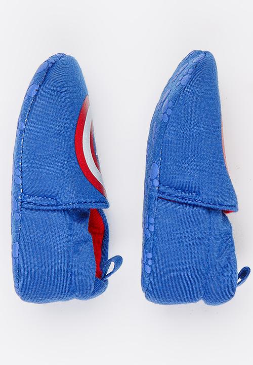 Pop Candy - Printed Slippers Blue