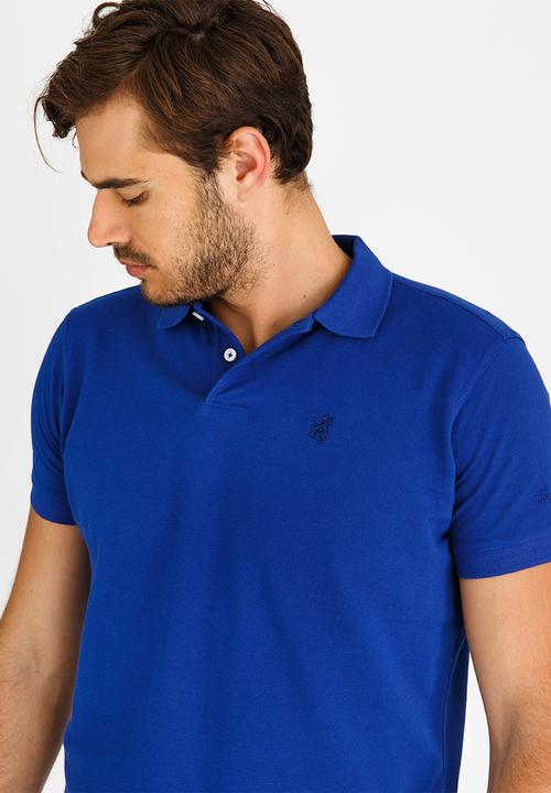 Pringle of Scotland - St Augustine Styled Golfer Cobalt
