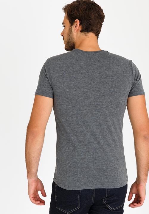 POLO - Crew Neck T Shirt Charcoal