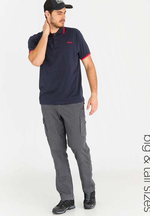 JEEP - Single Jersey Plain Golfer Navy
