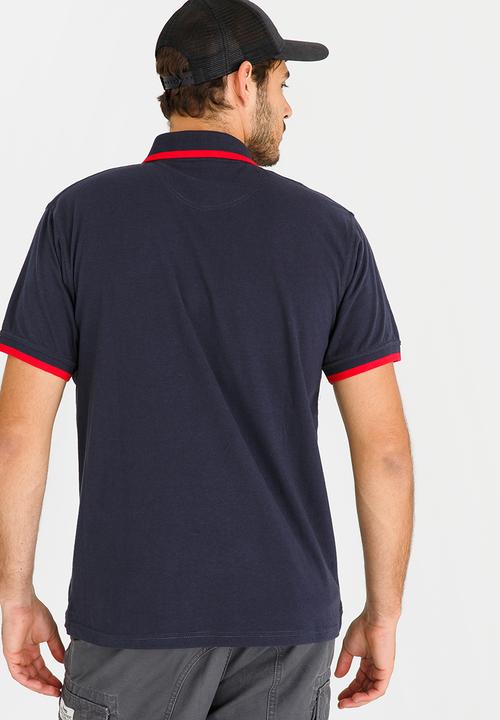 JEEP - Single Jersey Plain Golfer Navy