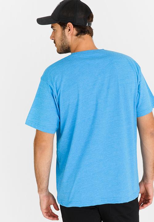 JEEP - Applique Embroidered Tee Mid Blue