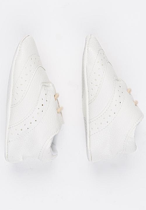 Pop Candy - Boys Brogues Shoe White