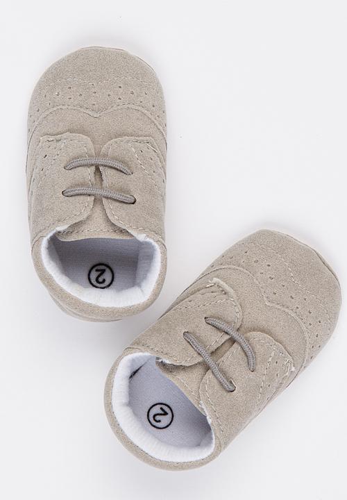 Pop Candy - Boys Brogues Shoes Grey