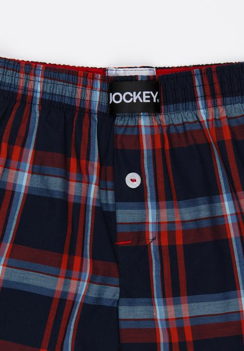 Jockey - 2 PK Boys Woven Boxer Multi-colour