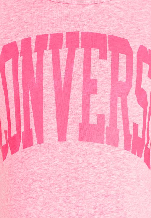Converse - Collegiate Converse Tee Mid Pink
