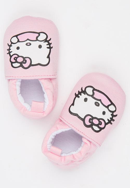 Pop Candy - Printed Slippers Pale Pink