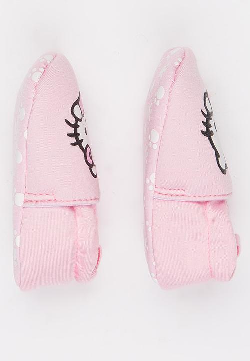Pop Candy - Printed Slippers Pale Pink