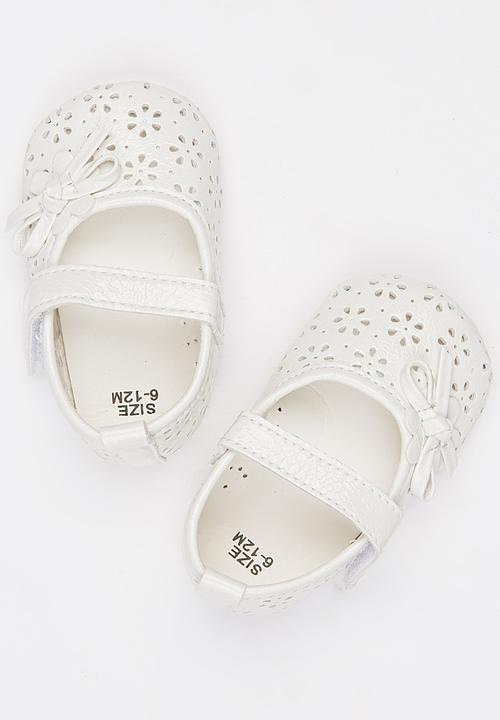 Pop Candy - Cut-Out Pumps White
