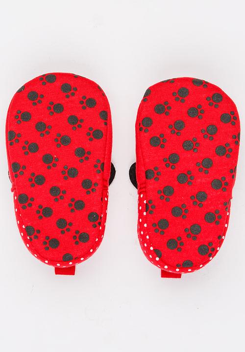 Pop Candy - Printed Slippers Red