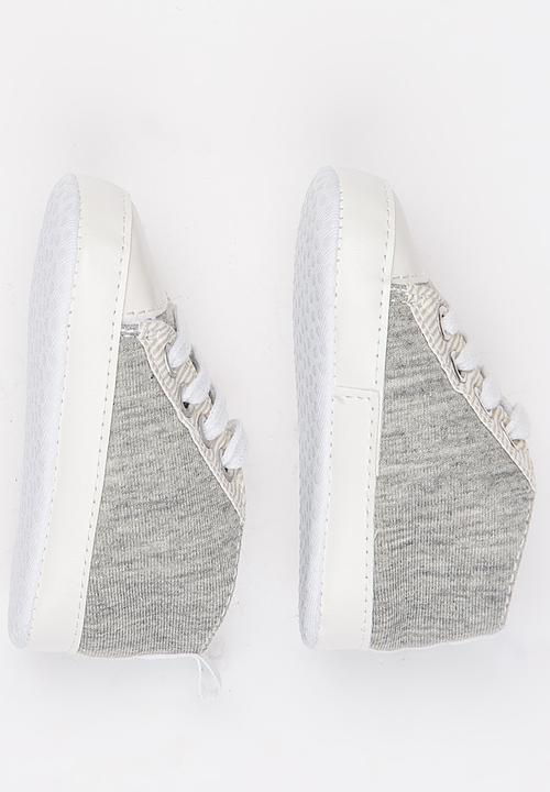 Pop Candy - Boys Hi Top Sneaker Grey