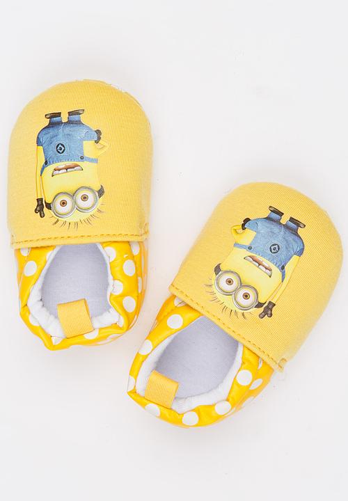 Pop Candy - Printed Slippers Yellow