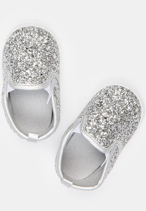 Pop Candy - Glitter Sneakers Silver